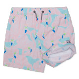 Party Pants Boys' Swim Shorts Flockin Aye front