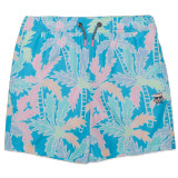 Party Pants Boys' Swim Shorts Busy Palms front