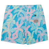 Party Pants Boys' Swim Shorts in Busy Palms