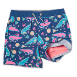 Party Pants Boys' Swim Shorts Golf Gator full view