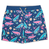 Party Pants Boys' Swim Shorts Golf Gator front
