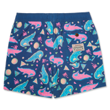 Party Pants Boys' Swim Shorts Golf Gator back