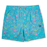 Party Pants Boys' Swim Shorts London Palms front