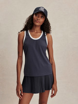 Varley Women's Tegan Performance Tank Top in Blue Night