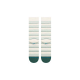 The Stance Striped It Crew Socks in Teal