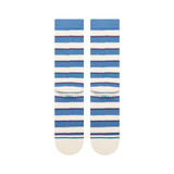 The Stance Striped It Crew Socks in Capri Blue
