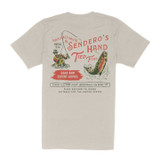 Sendero Provisions Co. Hand Tied Flies T-Shirt graphic closeup