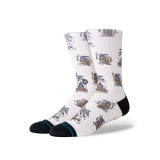 The Stance Castaway Crew Socks in Canvas