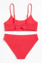 Limeapple Girls' Nova Smocked Bikini Nova CO3 front view