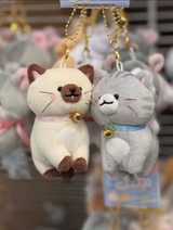 Spoon Inc. Best Friends Cat Bag Charm Keychain