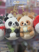 Spoon Inc. Best Friends Panda Bag Charm Keychain Spoon Inc. Best Friends Panda Bag Charm detail view