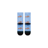 The Stance Kids' Chop Shop Crew Socks in Capri Blue
