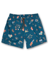 Baja Llama Men's Stretch Swimsuit in El Sativo