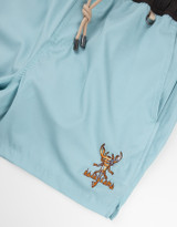 Baja Llama Men's Stretch Swimsuit in Desert Stinger