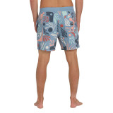 The Billabong Men's Good Times Layback Swim Trunks in Real Teal