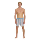 The Billabong Men's Good Times Layback Swim Trunks in Fog