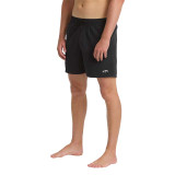 The Billabong Men's All Day Layback Swim Trunks in Black