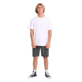Billabong Men's Crossfire Submersible Hybrid Shorts in Asphalt