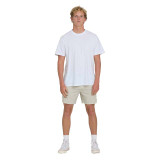 The Billabong Men's Crossfire Submersible 17 inch Hybrid Shorts in Oatmeal