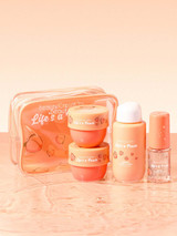 Sweet Dose Mini Body Care Kit Life Is A Peach front view