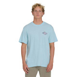 The Billabong Men's Dim Arch Premium Tee in Coastal Blue