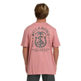 Billabong Men's Forge Premium Tee Ash Rose side view