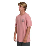 The Billabong Men's Forge Premium Tee in Ash Rose