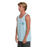 Billabong Men's Hollow Fill Premium Tank Top Coastal Blue side view