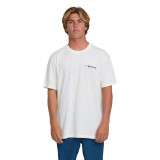The Billabong Men's Making Tracks Premium Tee in Off White