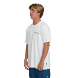 The Billabong Men's Making Tracks Premium Tee in Off White