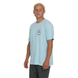 Billabong Men's Sun Down Premium Tee Winter Sky detail view