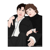 Sammy Gorin Hollanov Sticker white