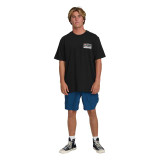 Billabong Men's Range Premium Tee Black back view