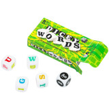 Professor Puzzle Dicey Words Mini Dice Game gameplay detail