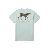 Southern Marsh Men's Originals Camo Pointer Tee Washed Honeydew detail