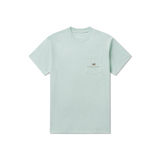 Southern Marsh Men's Originals Camo Pointer Tee Washed Honeydew front