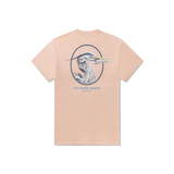 Southern Marsh Men's Dinner Circle Tee Terracotta detail view