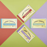 Chronicle Books Lucky Tickets For Romance card display