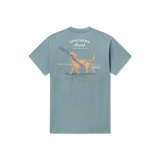 Southern Marsh Men's Good Boy, Big Stick Seawash Tee - Galicia Green