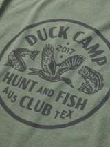 The Duck Camp Men's Hunt and Fish Club Tee in Willow