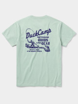 Duck Camp Men's Goods and Gear Tee in Bay full view