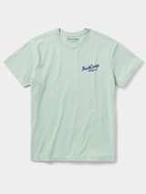 Duck Camp Men's Goods and Gear Tee in Bay front view
