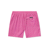 Southern Marsh Men's Beach Vibes Harbor Lined Trunk in Berry Surfboards side