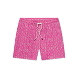 Southern Marsh Men's Beach Vibes Harbor Lined Trunk in Berry Surfboards full view