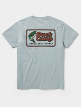 The Duck Camp Men's Bass Tourney Tee in Anchor
