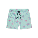 Southern Marsh Men's Palms FieldTec Ripstop Performance Trunk Antigua Blue detail