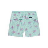 Southern Marsh Men's Palms FieldTec Ripstop Performance Trunk Antigua Blue side view