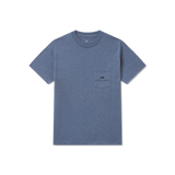 Southern Marsh Boys' Patient Pup Tee - Washed Oxford Blue