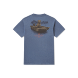 Southern Marsh Boys' Patient Pup Tee - Washed Oxford Blue