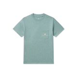 Southern Marsh Boys' Loaded Up Pup Tee - Washed Moss Blue Heather